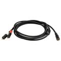 RCA Y Adapter Cable Subwoofer Y Cable 1X RCA to 2X RAC Audio Cable 1 Rca to 2 Rca Power Amplifier Audio Cable 5 Meter