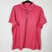 Nike Shirts | Nike Golf Dri Fit Pink Center Swoosh Quick Dry Logo Mens Xl Short Sleeve Polo | Color: Pink | Size: Xl