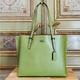 Coach Bags | Coach Mollie Large Leather Handbag Olive Green Nwt Authentic | Color: Green | Size: Os