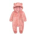 Jumpsuit Coat Hooded Romper Baby Boy Jacket Outerwear Girl Footed Girls Coat jacket Winter Coat for Teenage Girls Girls Trench Coat 4t Girls down Coat Ski Jacket Girls Size 14 Kids Winter Coats