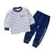 JDEFEG Boys Clothes Size 3 T Toddler Kids Baby Pjâ€™S Boys Girls Long Sleeve Cute Cartoon Tops Pants Sleepwear Pajamas Outfits Set 2Pcs 18 Month Old Boy Gift Cotton I 100