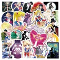 Autocollants Décoratifs Étanches de Dessin Animé Japonais Magnifique Sailor Moon Graffiti pour