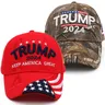 Chapeau de la fédération de guerre américaine 2024 casquette brodée 3D Donald Donald Donald