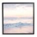 Stupell Industries Crashing Beach Waves Morning Sunrise Photograph Black Framed Art Print Wall Art Design by Ann Bailey