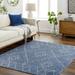 Mark&Day Area Rugs 6x9 East Holman Global Denim Area Rug (6 7 x 9 )