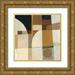 Schick Mike 12x12 Gold Ornate Wood Framed with Double Matting Museum Art Print Titled - Champagne II
