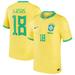 Men's Nike Gabriel Jesus Yellow Brazil National Team 2022/23 Replica Home Jersey