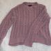 American Eagle Outfitters Sweaters | American Eagle Cropped Sweater | Color: Pink/Purple | Size: Xs