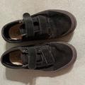 Vans Shoes | Boys Vans Double Velcro Shoes Size 1.5 | Color: Black | Size: 1.5b