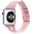 Bracelet en cuir pour Apple Watch Bracelet de remplacement Bracelet pour iWatch Series 9 8 7 6