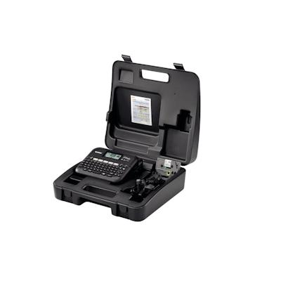 Brother Beschriftungsgerät P-touch TD460 BT VP, weiß, QWERTZ-Tastatur, im Transportkoffer, inkl. Zubehör Image