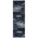 SAFAVIEH Adirondack Rudyard Abstract Runner Rug Grey/Blue 2 6 x 10