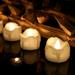 DONGPAI 12 Pack Flameless Flickering LED Tea Lights Battery Operated LED Tea Lights Candles Romantic Wedding Candles for Wedding Valentine s Day Halloween Christmas