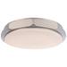 Grommet 3.25"H x 13"W 1-Light Flush Mount in Brushed Nickel