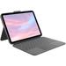 Logitech Combo Touch Backlit Keyboard Case for Apple 10.9" iPad 10th Gen (Oxford Gra 920-011433