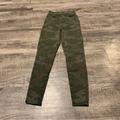 American Eagle Outfitters Jeans | American Eagle Curvy Super Hi Rise Jegging Camo Jeans Pants 0 | Color: Green | Size: 0