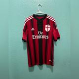 Adidas Shirts | Ac Milan Jersey Home 2015 M | Color: Black/Red | Size: M