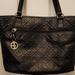 Giani Bernini Bags | Gianni Bernini Black Leather Bag Like New | Color: Black | Size: Os