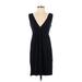 Mod-O-Doc Casual Dress - Sheath: Black Solid Dresses - Women's Size Small