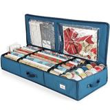 Hearth & Harbor 6" H x 40" W x 14" D Christmas 2 Piece Storage Set, Polyester | 6 H x 40 W x 14 D in | Wayfair WF-HHH2S01