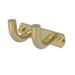 Allied Brass Remi 2 Position Wall Mounted Robe Hook Metal | 3.2 H x 5.5 W x 3.2 D in | Wayfair RM-20-2-SBR