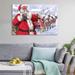 The Holiday Aisle® Art Christmas Wall Art Christmas Eve Christmas Canvas Print Pictures | 20 H x 30 W x 1.5 D in | Wayfair