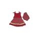 Dress - A-Line: Red Polka Dots Skirts & Dresses - Size 3-6 Month