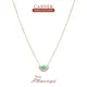 CANNER – collier en cristal Turquoise pour femmes pendentif ras du cou en argent Sterling 925