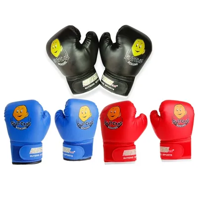 OOTDTY – sac de frappe dessin animé pour enfants gants de boxe entraînement combat âgés de 3 à