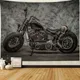 Tapisserie Murale de Moto Accessoires de Décor Mural Décor d'Art Cadeau Peinture Livraison