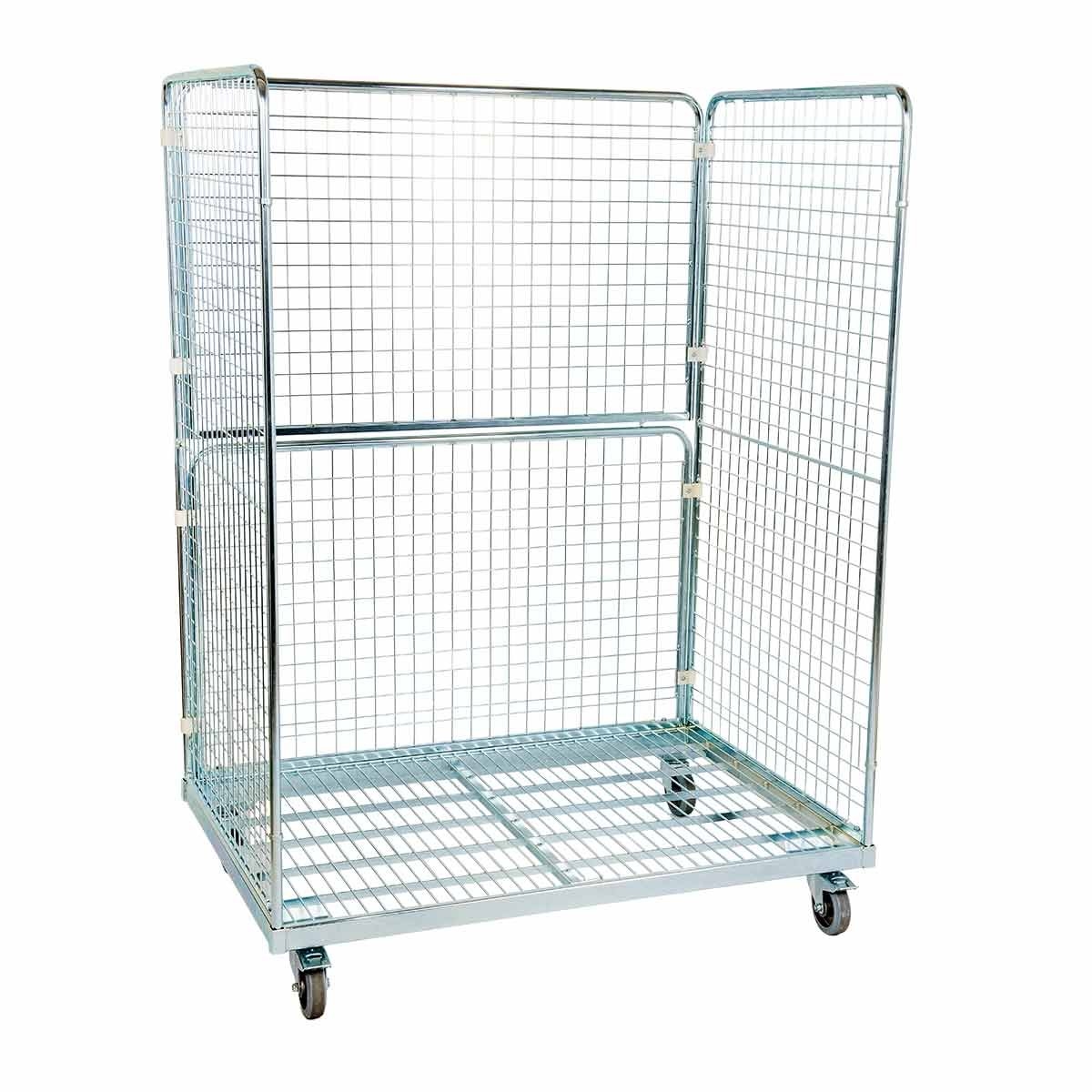 Stahlrollbehälter 1600, 950 x 1350 mm, 3-seitig, Cr 3 Image