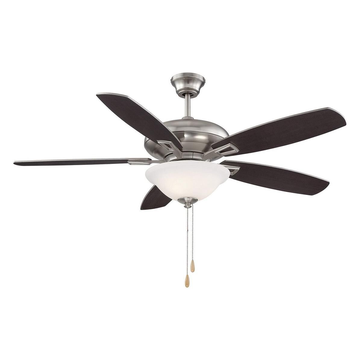Meridian Lighting 52 Inch Ceiling Fan with Light Kit - M2017BNRV