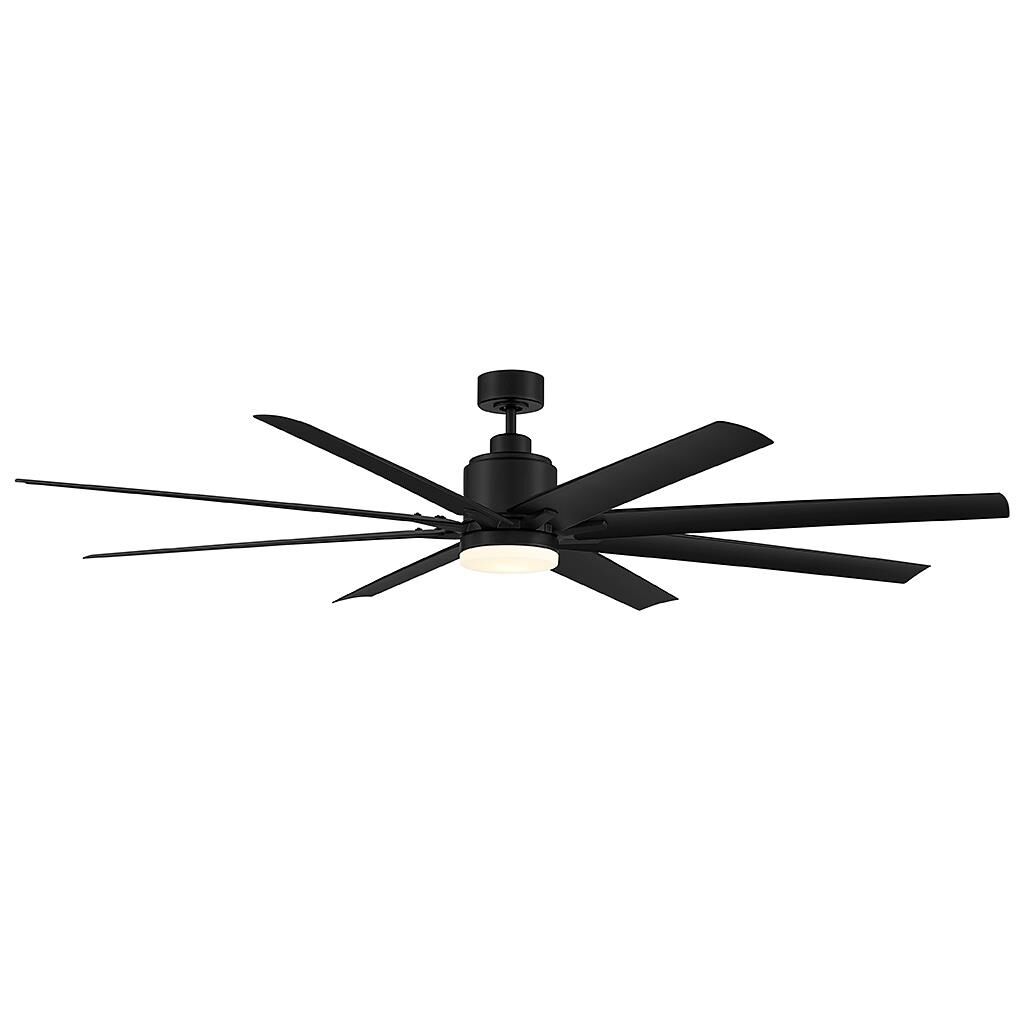 Meridian Lighting Bluffton Outdoor Rated 72 Inch Ceiling Fan - M2025MBK