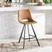SAFAVIEH Raylee 26-inch Counter Stool - 21 in. W x 19 in. D x 38 in. H