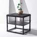 SAFAVIEH Couture Brodie Charred Nightstand