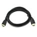 1.5M High Speed HDMI cable with Ethernet HDMI1.4b OD 7.0mm black PVC jacket Support 1080P 3D 60HZ for Blue-Ray DVD/LCD/LED TV Projector