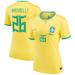 Women's Nike Gabriel Martinelli Yellow Brazil National Team 2022/23 Replica Home Jersey