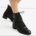 Madewell Shoes | Madewell The Patti Lace-Up Boot Sz 9 Aa202 | Color: Black | Size: 9