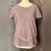 Anthropologie Tops | Anthropologie Weekend Washed Tee Size Medium Eri+Ali | Color: Purple | Size: M