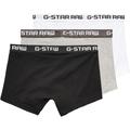 Boxer G-STAR RAW "Classic trunk 3 pack" Gr. XL, 3 St., schwarz-weiß (schwarz, weiß, grau, meliert) Herren Unterhosen