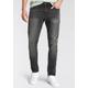 Slim-fit-Jeans AJC Gr. 30, Länge 34, grau (dunkel grau) Herren Jeans Slim Fit