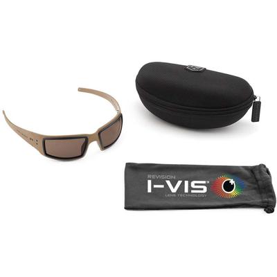 Revision Speed Demon Sunglasses Basic Kits Cerakote Coyote Brown Frame Aros Lens 4-0756-0010