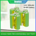 Batterie aste Ni-laissée avec soudure 3.6 mAh 350 V 2 AAA 3 piles 2/3 AAA pour philosophes