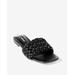 Boston Proper - Black - Braided Slide Sandal - 7.0