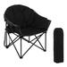 Portable Camping Chair Outdoor Folding Chair with Soft Padded Seat