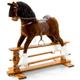 MJmark LUXURIOUS VERY LARGE Rocking Horse SATURN IV from 6 - 13 YEARS