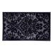 Better Trends Nyla Polyester 20 x 34 Accent Rug - Gray