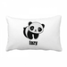 Lazy Lovely Cartoon Panda Cat Fat Throw Pillow Lumbar Insert Cushion Cover Home Decoration