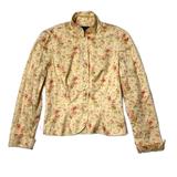 Ralph Lauren Jackets & Coats | 90s Ralph Lauren Yellow Elegant Victorian High Tea Cottage Core Floral Blazer | Color: Yellow | Size: 6