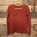 American Eagle Outfitters Sweaters | American Eagle V Neck Sweater Size Xs | Color: Brown/Orange | Size: Xs